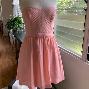 pink skater dress